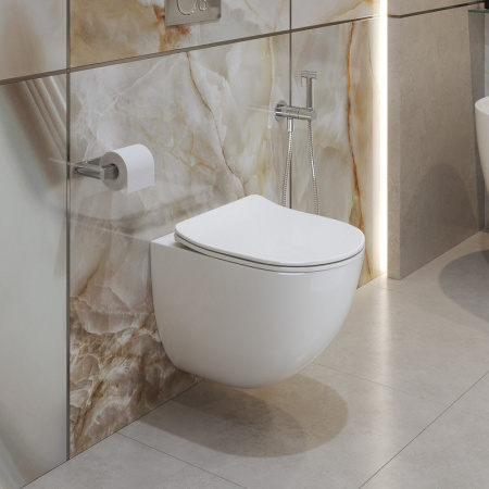 Унитаз подвесной BelBagno Amanda-Tor BB051CH-TOR-FC