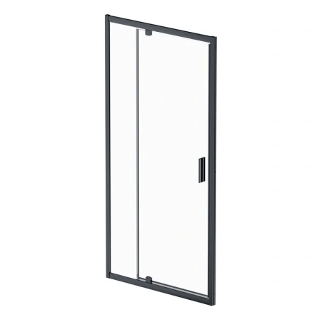 Душевая дверь в нишу 100 см Am.Pm Gem W90G-100-1P-BT черный матовый