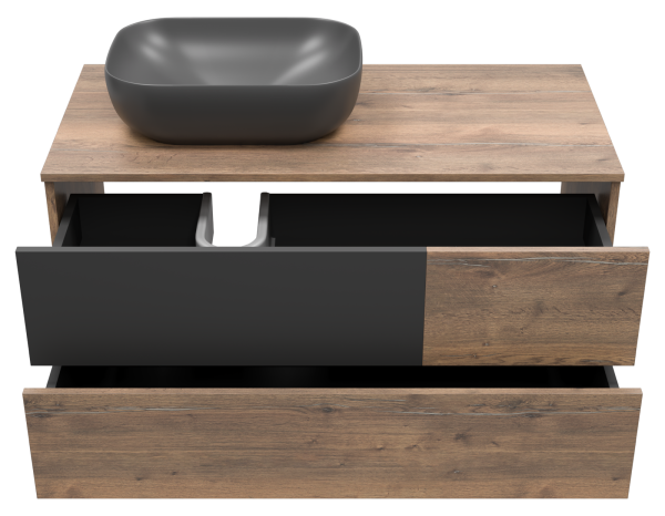 Тумба под раковину Misty Коломбо 100  левая П-Кол-01100-074ПЛ