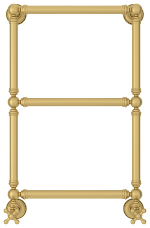 Полотенцесушитель Водяной Сунержа Ренессанс 1304 (66х40) Матовое Золото 032-0280-6640