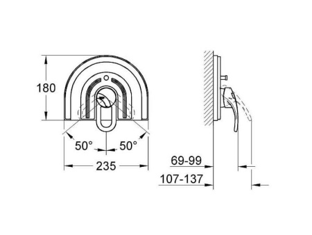 Смеситель для ванны Grohe Chiara 19530RR0 (19530 RR0)