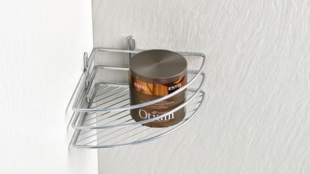 Полка угловая Fixsen хром FX-710-1