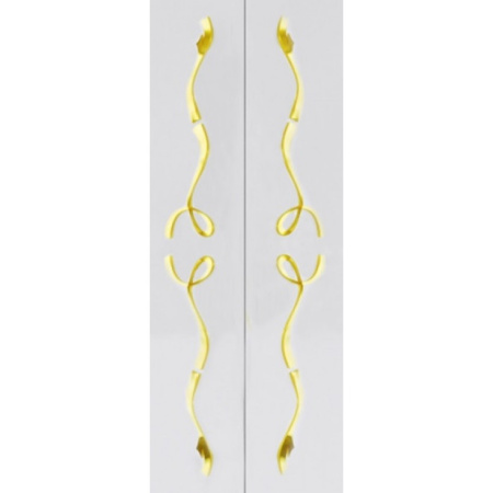 Ручки для мебели 4 шт Clarberg Due Amanti DUER4GL, золотой