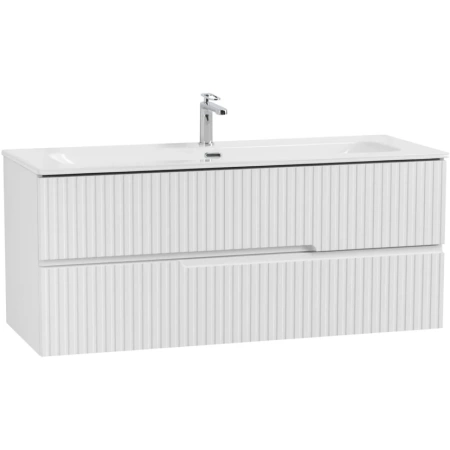 Тумба под раковину Cezares DUET-N-1200-2C-SO-FBS-P Ясень белый софт