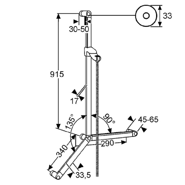 Душевая штанга Kludi Medi Care 6150205-00