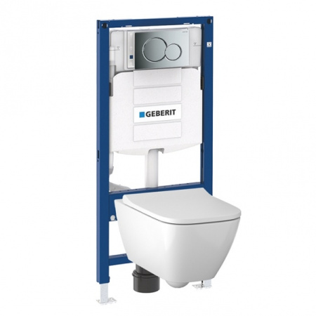 Комплект инсталляция + унитаз  Geberit Smyle 500.300.21.S