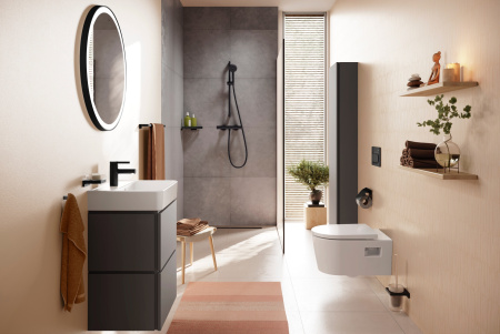 Ершик для унитаза Hansgrohe AddStoris 41752670 черный матовый