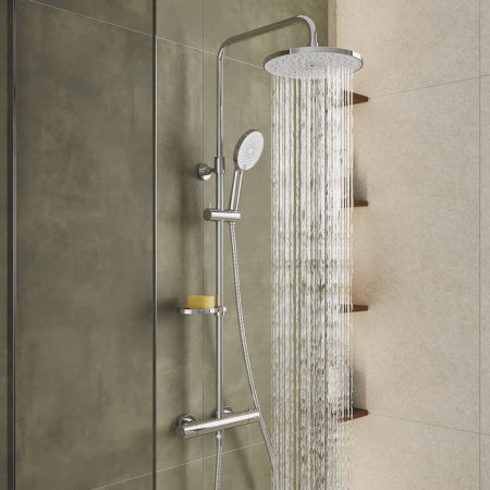 Душевая система Milardo Ideal Spa ILSSBTHM89