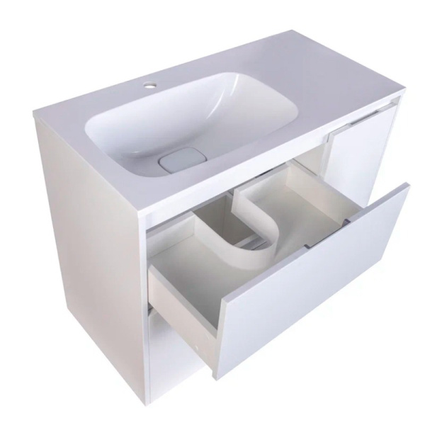 Тумба под раковину напольная Style Line Барселона СС-00002345 белый