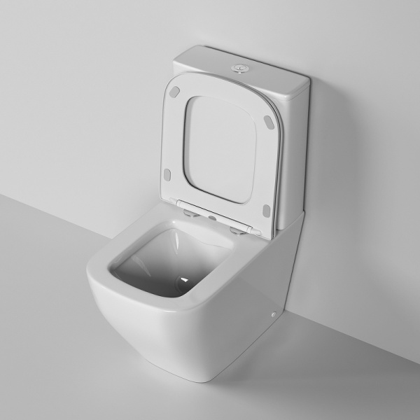 Унитаз напольный безободковый Grossman Style GR-4453S с сиденьем микролифт