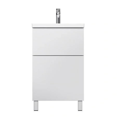Тумба без раковины 50 см Am.Pm Gem M90FSX0502WG белый глянец
