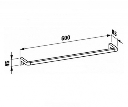 Полотенцедержатель Laufen FB3 3.8168.3.004.000.1