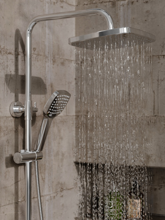 Душевая система Orange Otto M22-811cr смеситель с изливом, хром