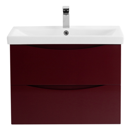 База под раковину подвесная BelBagno MARINO-CER-600-2C-SO-BRDL-P Bordo Lucido