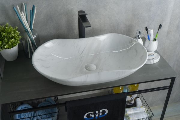 Раковина накладная (66,5х41) Gid Mnc503H012