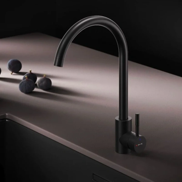 Смеситель для кухни Am.Pm X-Joy S F85B07122 черный матовый