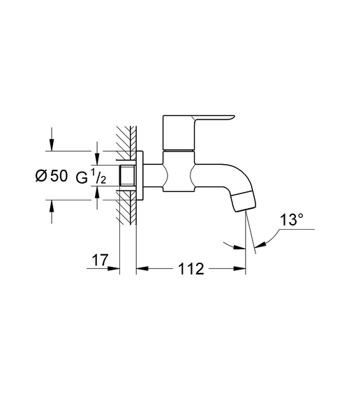 Смеситель GROHE BauFlow 20238 000 (20238000)