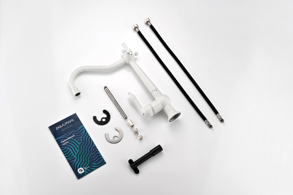 Смеситель для кухни с подключением к фильтру  Paulmark  Retro Re213226-431