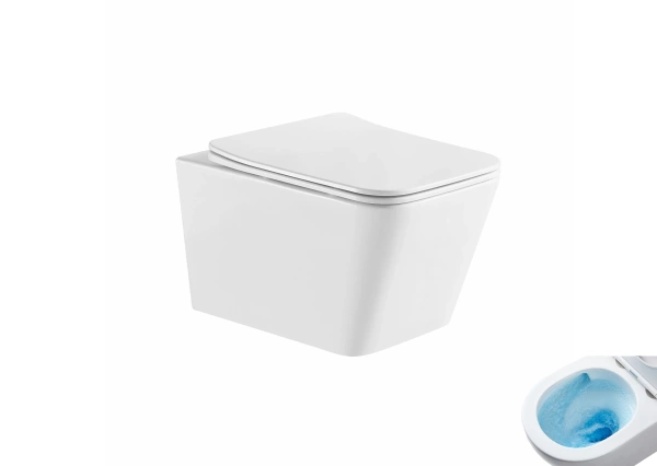 Подвесной унитаз безободковый Gid Tr2143TF