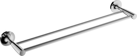 Полотенцедержатель двойной 60 см. RUSH Balearic BA39532