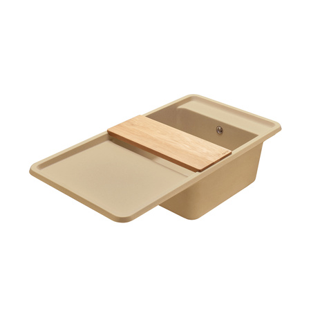 Кухонная мойка Aquaton Беллис 97 1A725132BS260 латте