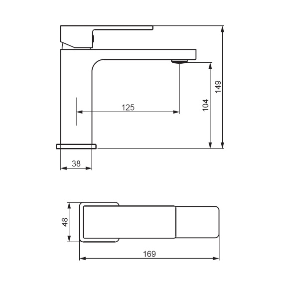 Смеситель для раковины Damixa Gala 530210000