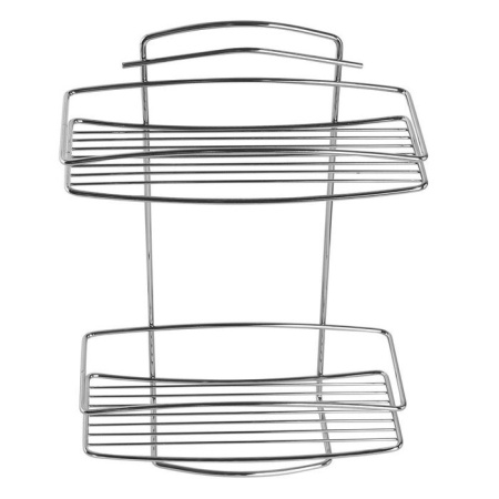 Полка двухъярусная прямая Milardo , проволока стальная (212W020M44)