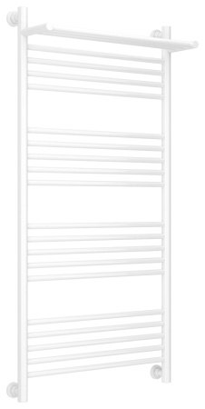 Полотенцесушитель Водяной Сунержа Богема с полкой + (120х60) Белый 12-0223-1260