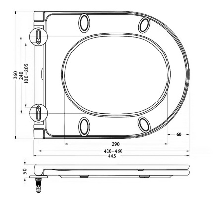 Крышка-сиденье BelBagno Albano BB903SC