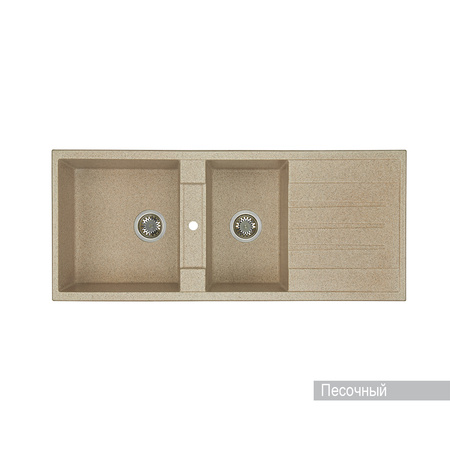 Кухонная мойка Aquaton Торина 1A712032TR220 песочный