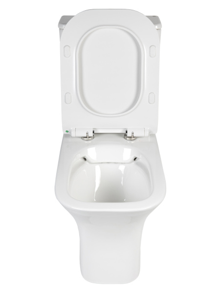 Унитаз-компакт Orange C02-000W безободковый, сиденье с микролифтом