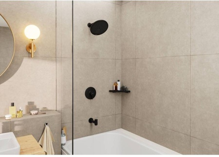 Верхний душ Hansgrohe Crometta S 240 1jet 26723670 черный матовый