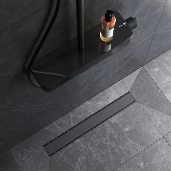 Душевой лоток под плитку 60 см Am.Pm PrimeFlow W02SC-U11-060-04BM черный матовый