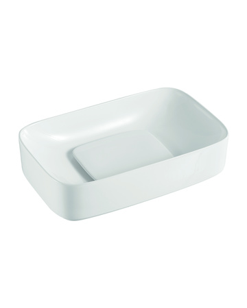 Раковина накладная (60х37,5) Orange  B07-600W белый глянец