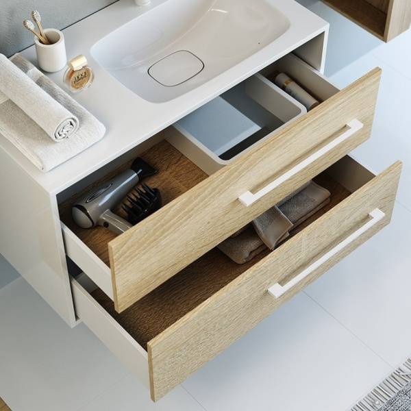 Раковины (92х45) Aqwella Malaga 900R Mal.09.04.D-R