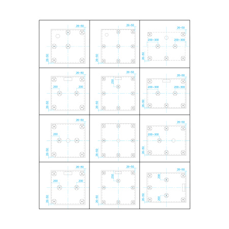 Душевой поддон (80х80) RGW ST-G  16152088-02
