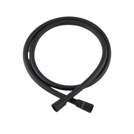 Шланг для душа в силиконовой оплётке WONZON & WOGHAND, черный матовый WW-995203-MB
