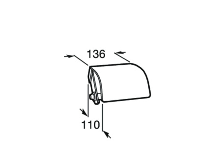 Держатель  туалетной бумаги Roca Hotels Classic 815437001