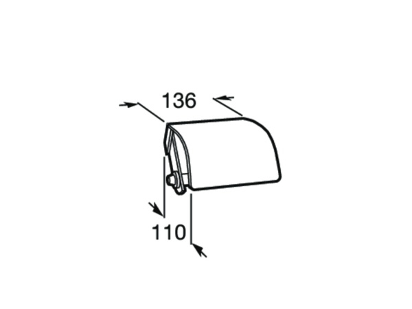 Держатель  туалетной бумаги Roca Hotels Classic 815437001