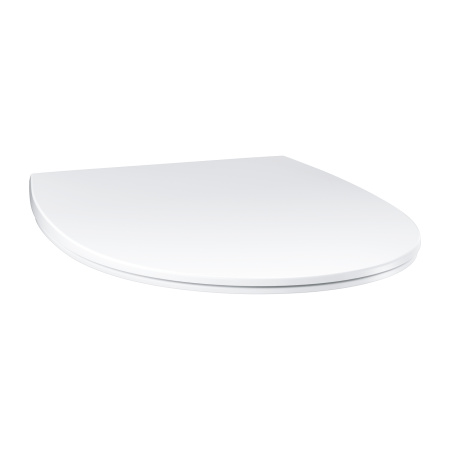 Сиденье для унитаза GROHE Bau Ceramic (с микролифтом) 39898 000 (39898000) тонкое