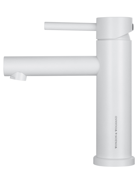 Смеситель для раковины WONZON & WOGHAND, белый матовый WW-H9089-MW