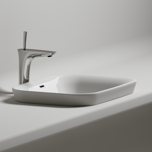 Раковина встраиваемая сверху (58х40) Ceramica Nova ELEMENT CN6041