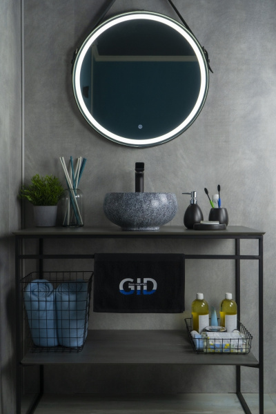 Раковина накладная (32х32) Gid Mnc481