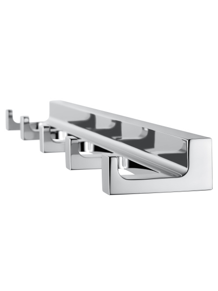 Вешалка с 5 крючками для ванной WONZON & WOGHAND ECLIPSE, хром WW-9155