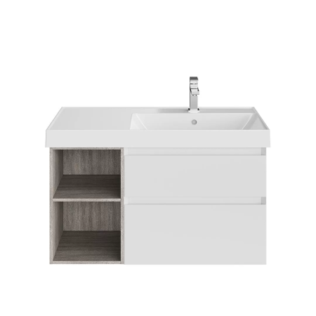 Тумба под раковину Kerama Marazzi Cubo 90 CUB.90Rh\WHT.M матовая