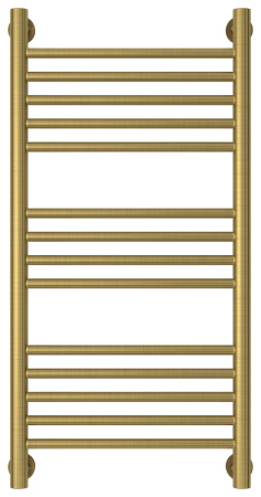 Полотенцесушитель Водяной Прямая Сунержа Богема + (80х40) Состаренная Латунь 051-0220-8040