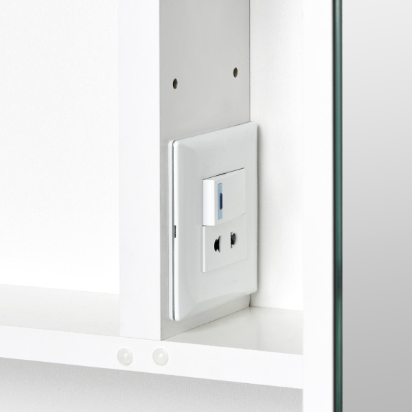 Зеркальный шкаф Aquaton Инфинити 65 ясень коимбра 1A197002IFSC0