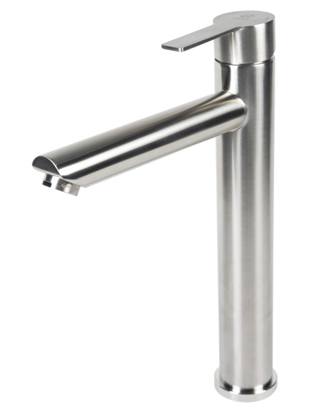 Смеситель для накладной раковины однорычажный высокий Agger Easy A3112122 сатин матовый