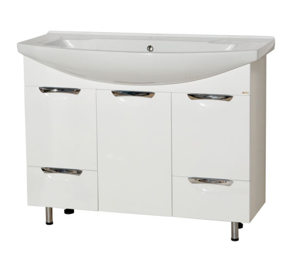 Тумба под раковину Misty Лаванда 105  Э-Лав01105-0112Я