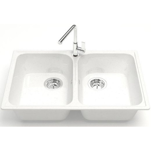 Кухонная мойка Marrbaxx Скай Z260 Z260Q001 белый